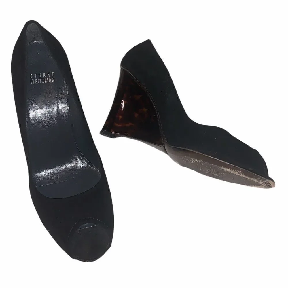 STUART WEITZMAN WEDGES SIZE 9 - Picture 1 of 4